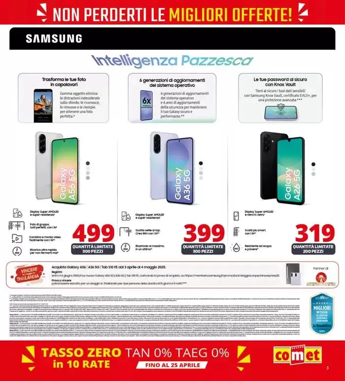 Sorprese tech da Comet! da 17 aprile a 28 aprile di 2025 - Pagina del volantino 3