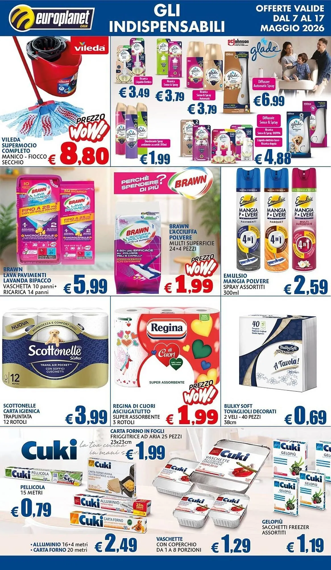 Volantino Europlanet Casa da 7 maggio a 17 maggio di 2026 - Pagina del volantino 8