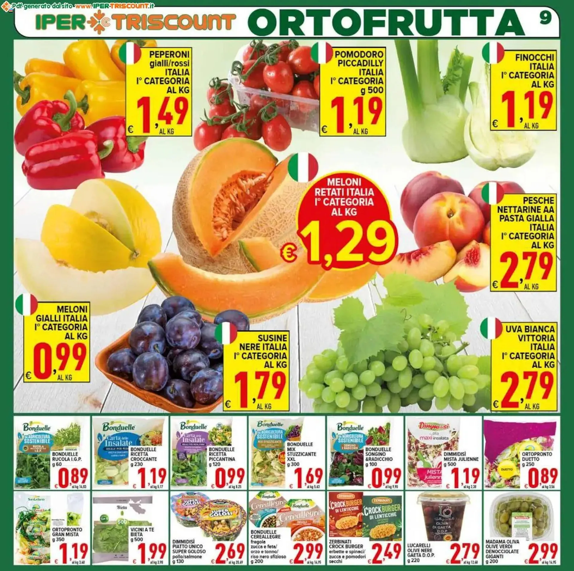 Volantino Iper Triscount da 16 luglio a 24 luglio di 2025 - Pagina del volantino 9