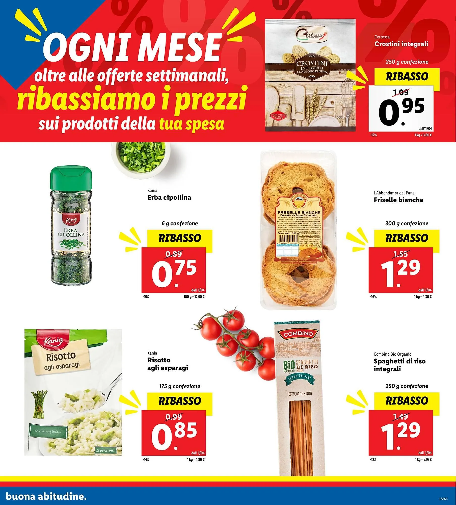 Volantino Lidl da 1 aprile a 30 aprile di 2025 - Pagina del volantino 7
