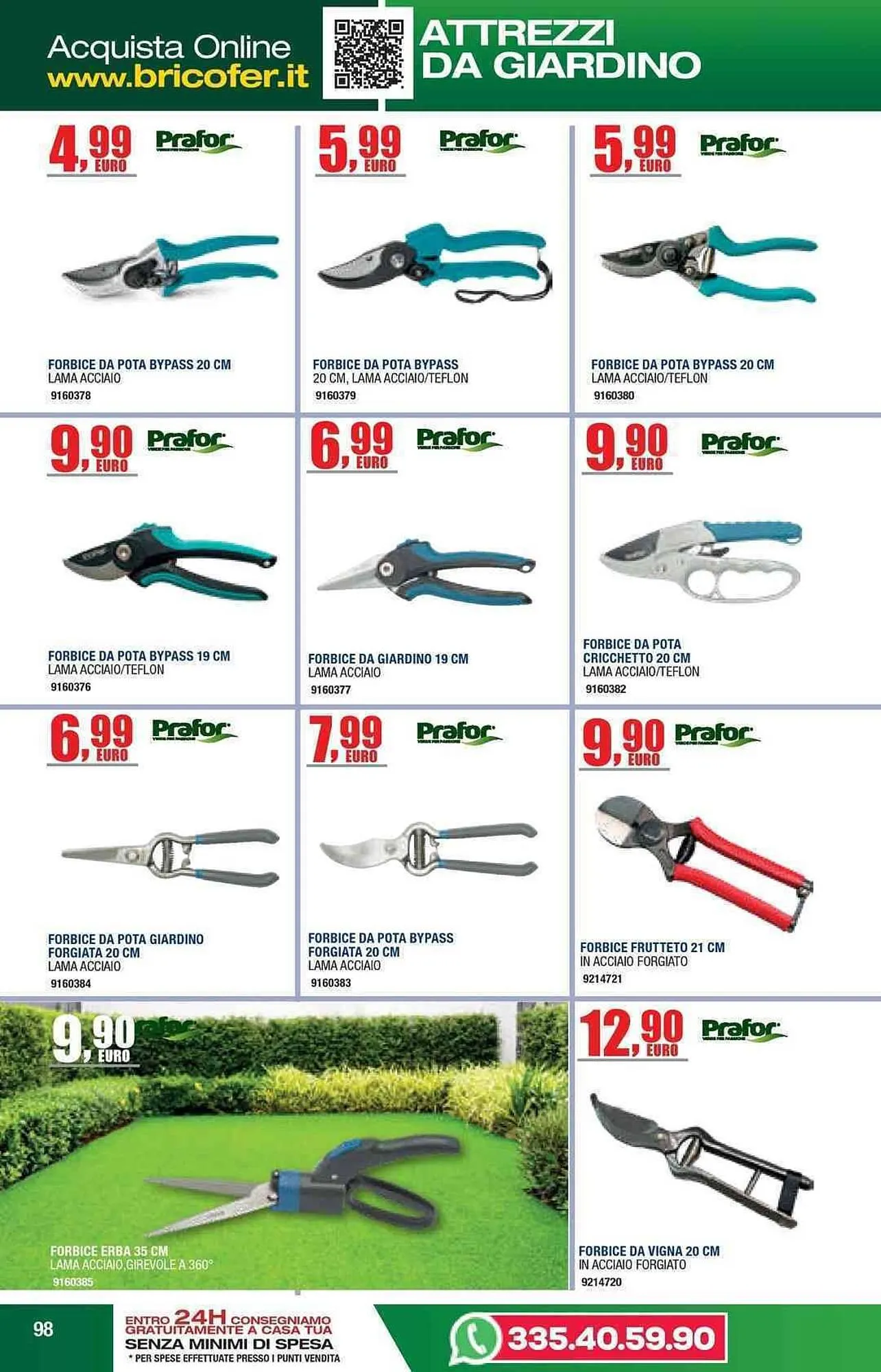 Volantino Bricofer da 24 marzo a 31 agosto di 2026 - Pagina del volantino 98