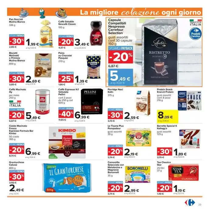 Sconti di pasqua da 8 aprile a 21 aprile di 2025 - Pagina del volantino 23