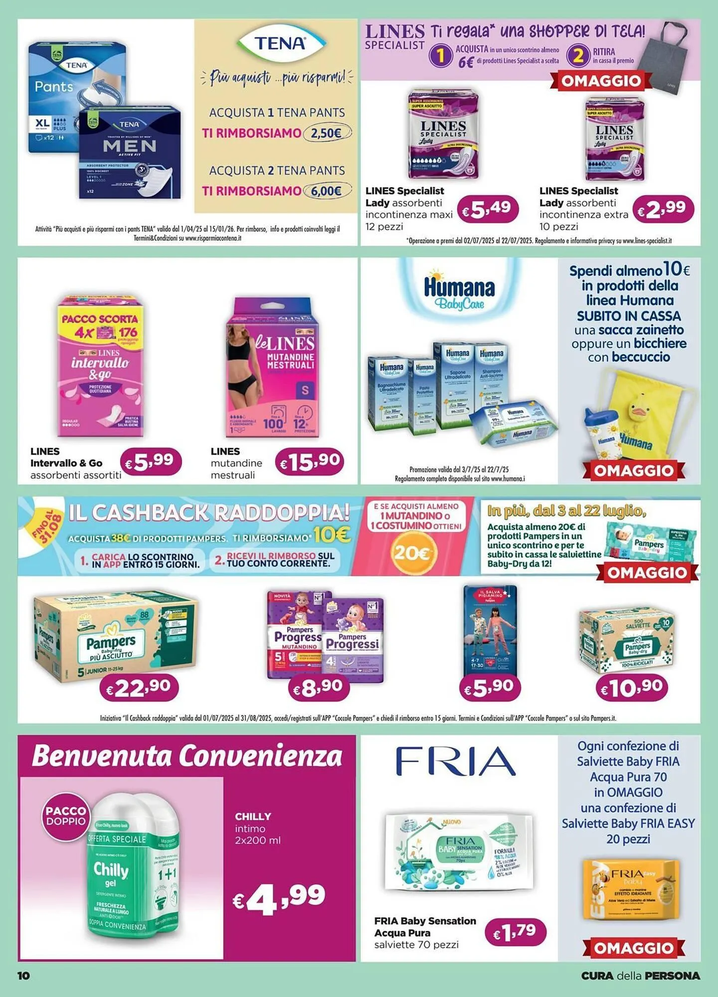 Volantino La Saponeria da 3 luglio a 22 luglio di 2025 - Pagina del volantino 10