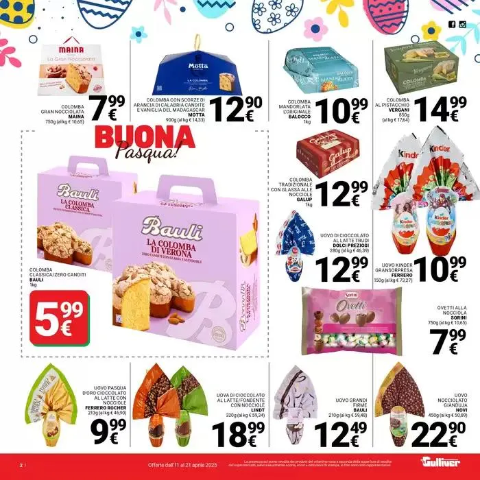 Buona Pasqua da 11 aprile a 21 aprile di 2025 - Pagina del volantino 2