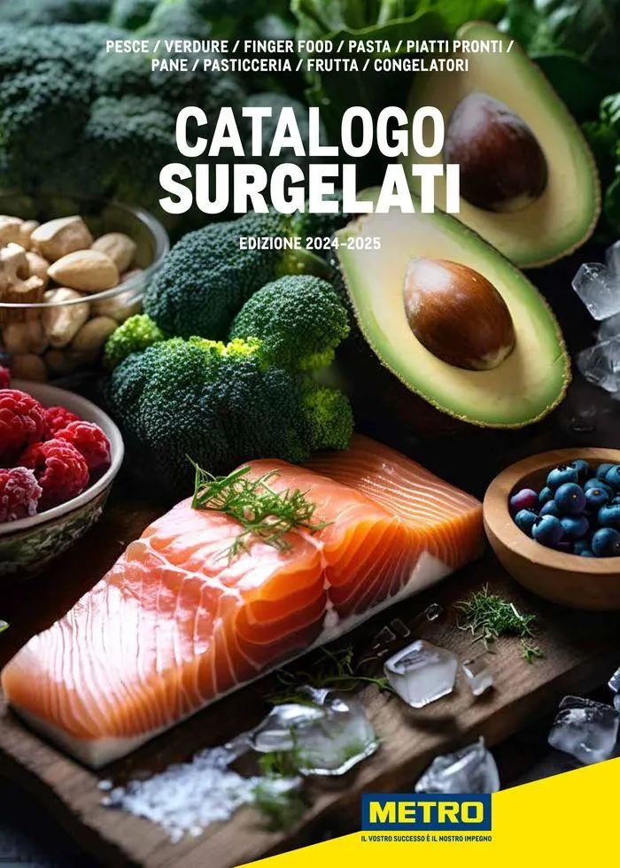 Catalogo Surgelati 2024 da 21 maggio a 31 maggio di 2025 - Pagina del volantino 1