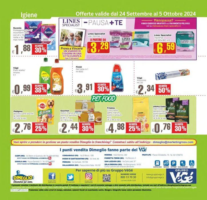 All'interno tanti prodotti benessere da 24 settembre a 5 ottobre di 2024 - Pagina del volantino 8