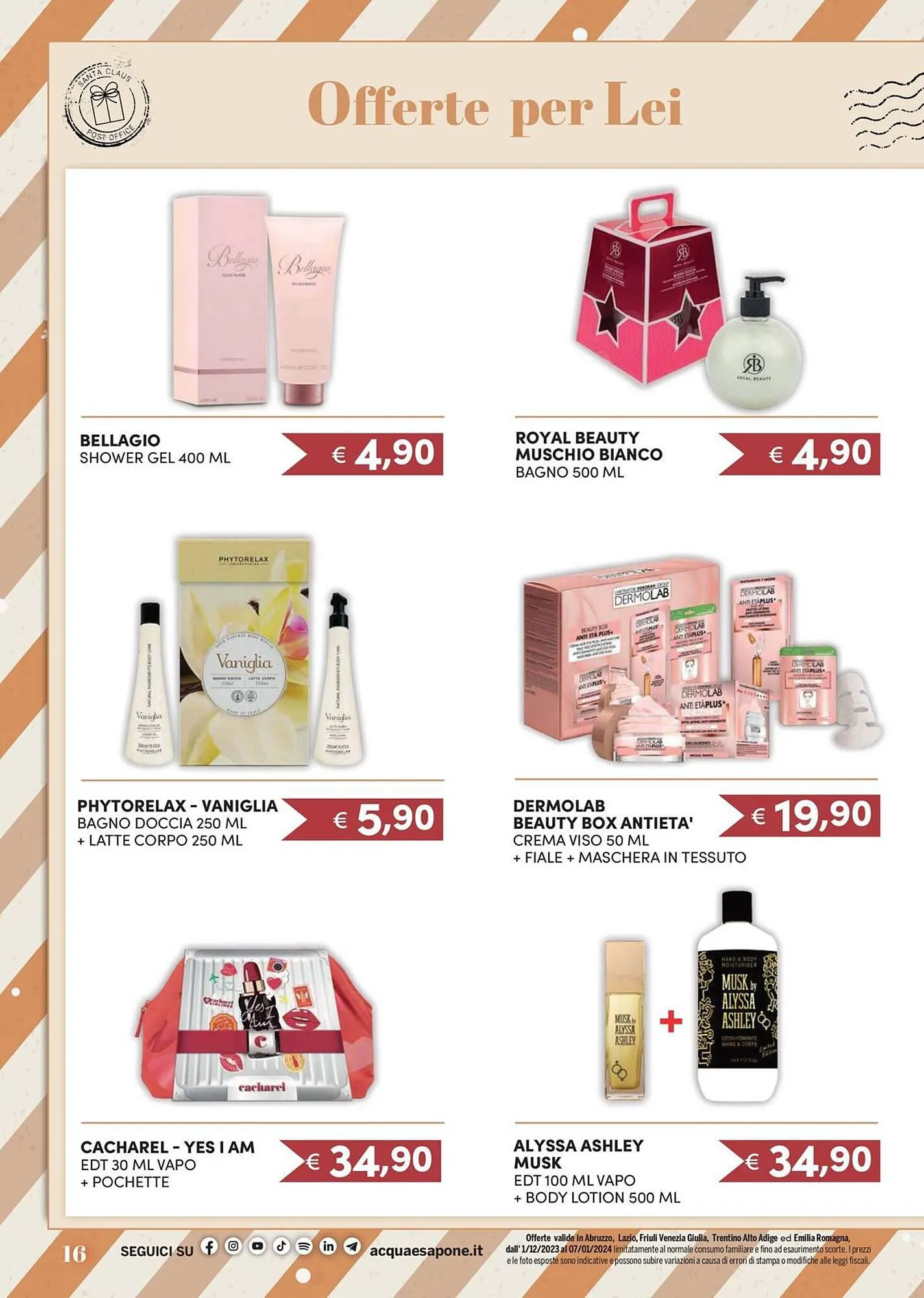 Volantino La Saponeria da 18 dicembre a 7 gennaio di 2024 - Pagina del volantino 16