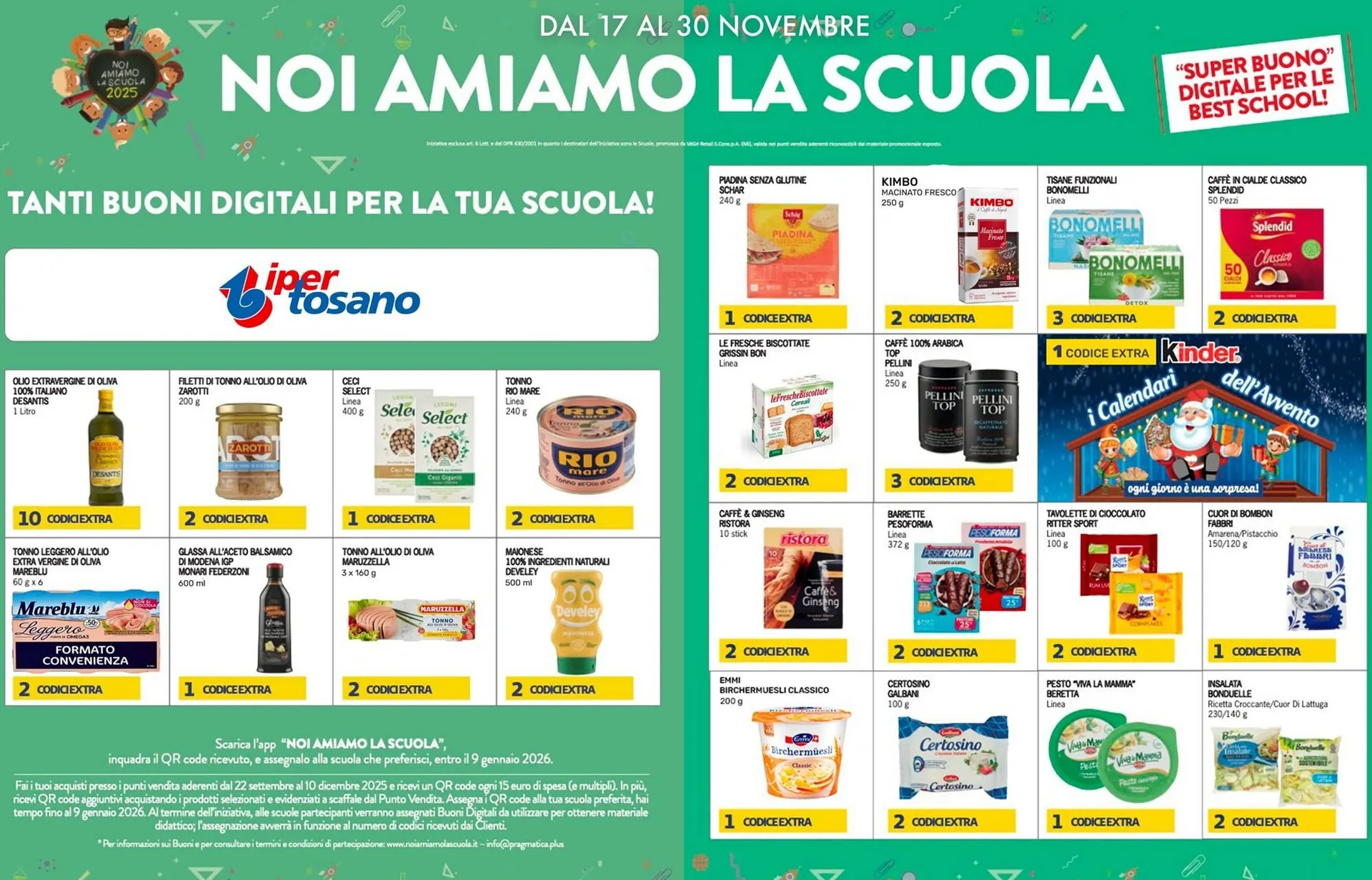 Volantino Iper Tosano da 17 novembre a 30 novembre di 2025 - Pagina del volantino 1