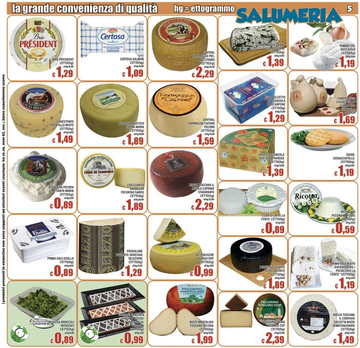 Top Supermercati Volantino attuale da 11 settembre a 25 settembre di 2025 - Pagina del volantino 5