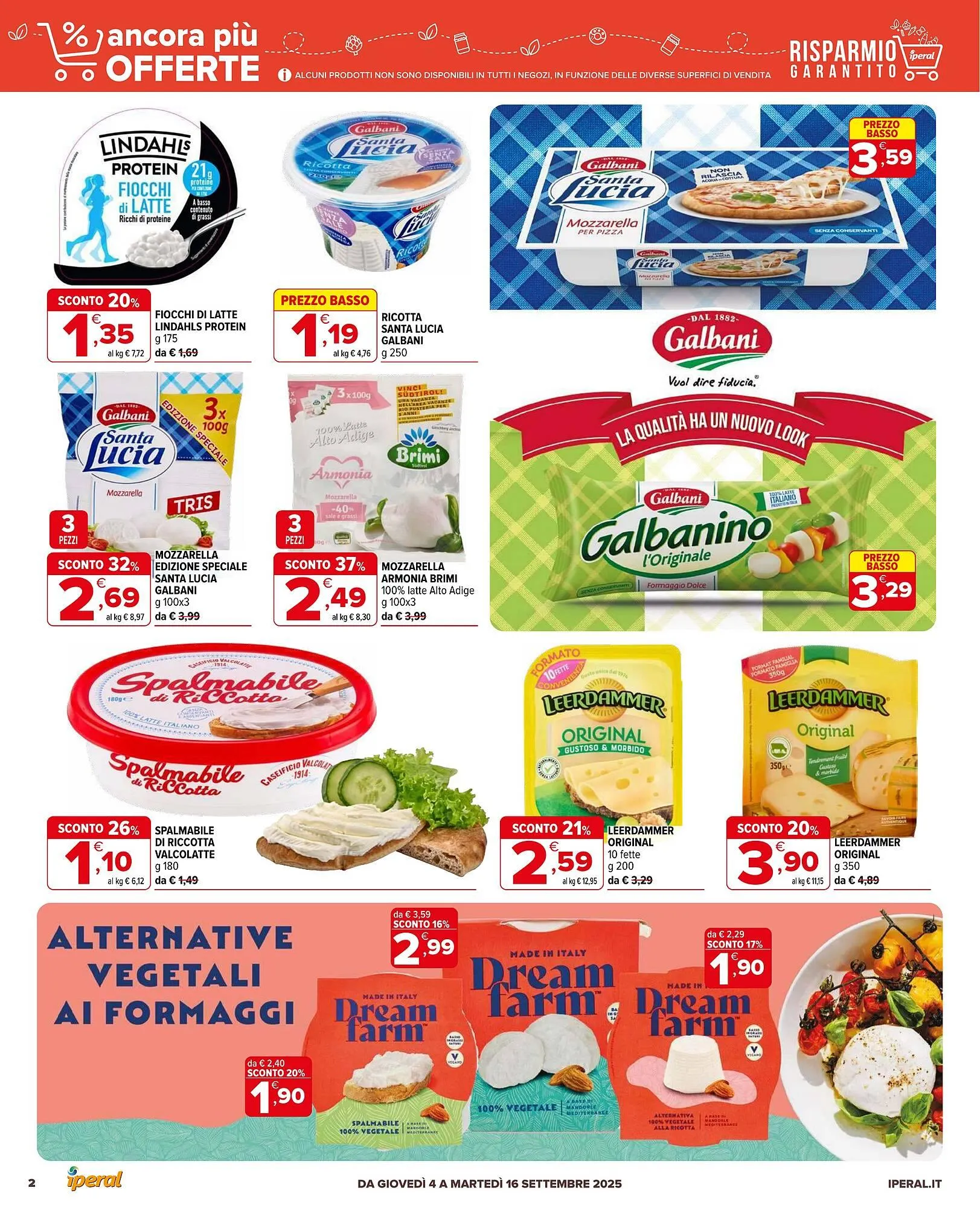 volantino Iperal da 4 settembre a 16 settembre di 2025 - Pagina del volantino 2