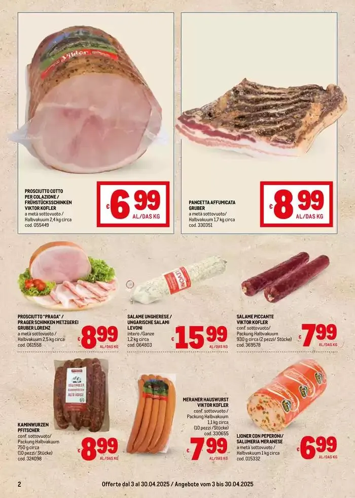 Offerte Alto Adige da 3 aprile a 30 aprile di 2025 - Pagina del volantino 2