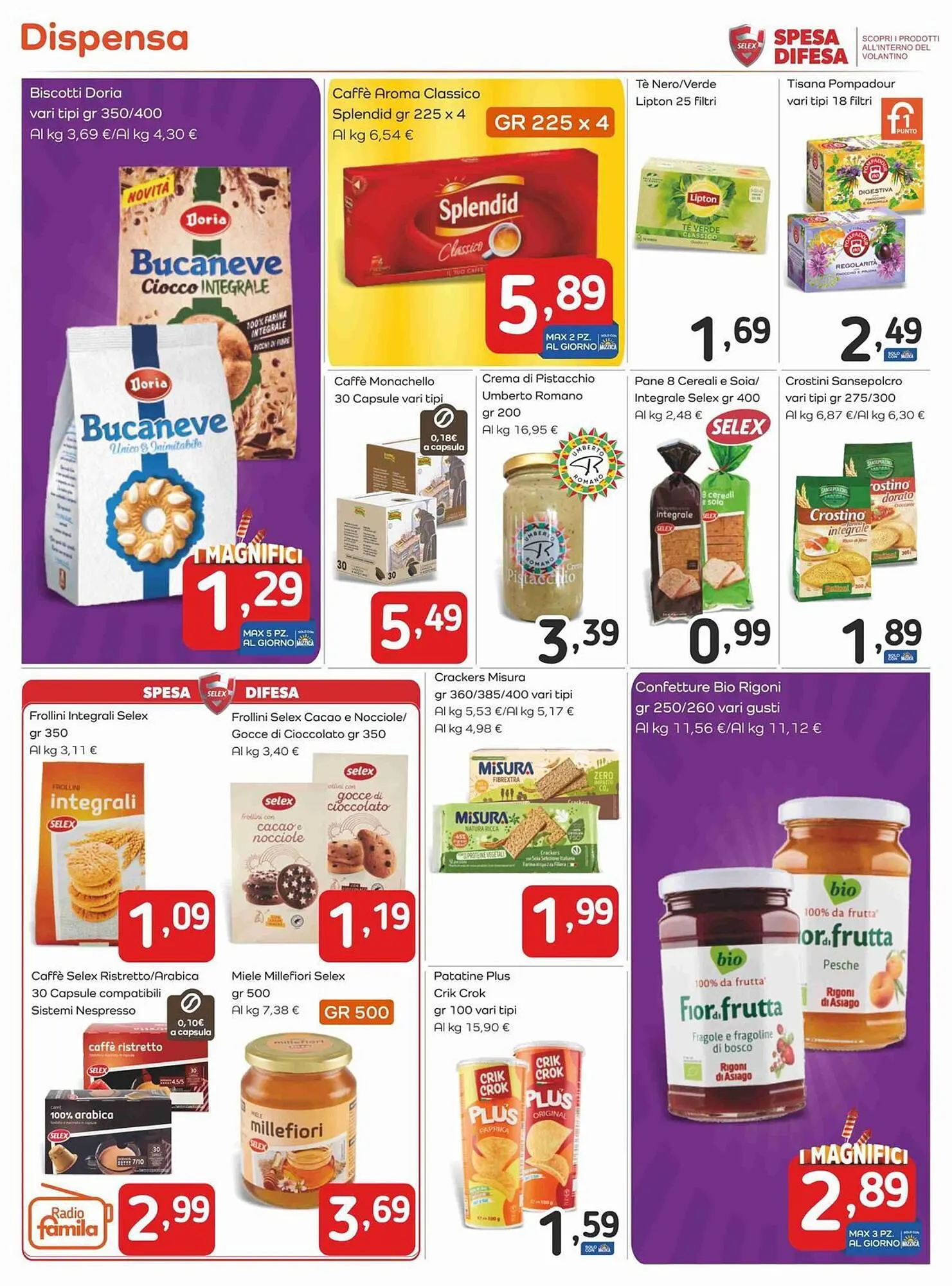 Volantino Famila da 2 gennaio a 10 gennaio di 2024 - Pagina del volantino 21