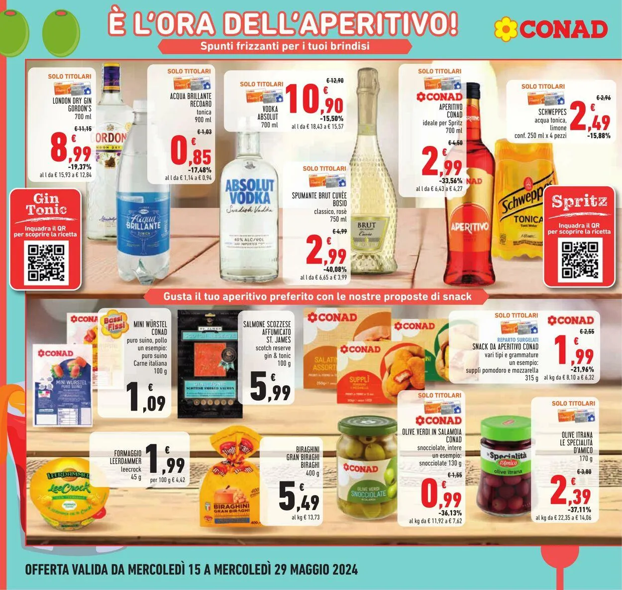 Conad - Roma Volantino attuale da 15 maggio a 29 maggio di 2024 - Pagina del volantino 18