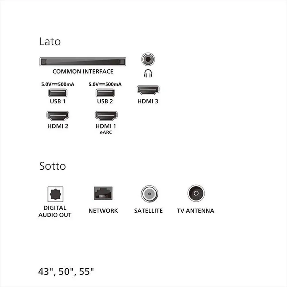 PHILIPS - Smart TV LED UHD 4K 55" 55PUS7000/12-Black