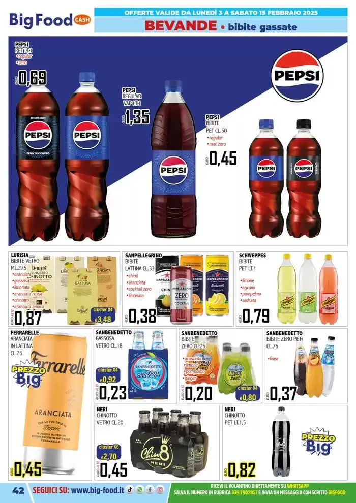 Carnevale innamorati della convenienza da 3 febbraio a 15 febbraio di 2025 - Pagina del volantino 42