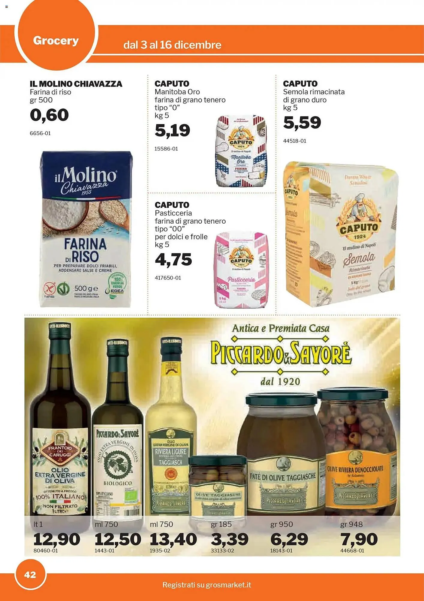 Volantino GrosMarket da 3 dicembre a 16 dicembre di 2025 - Pagina del volantino 42