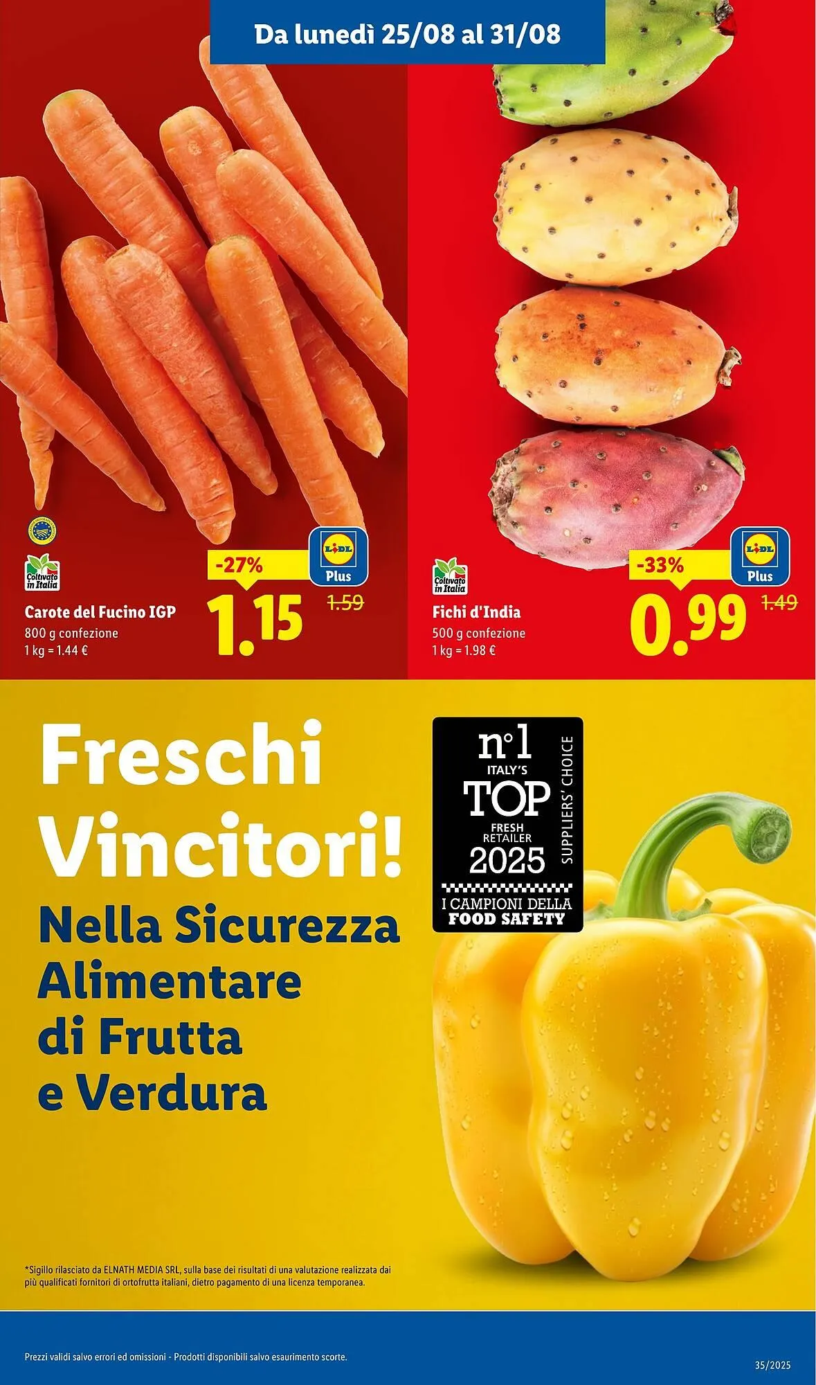 Volantino Lidl da 25 agosto a 31 agosto di 2025 - Pagina del volantino 3