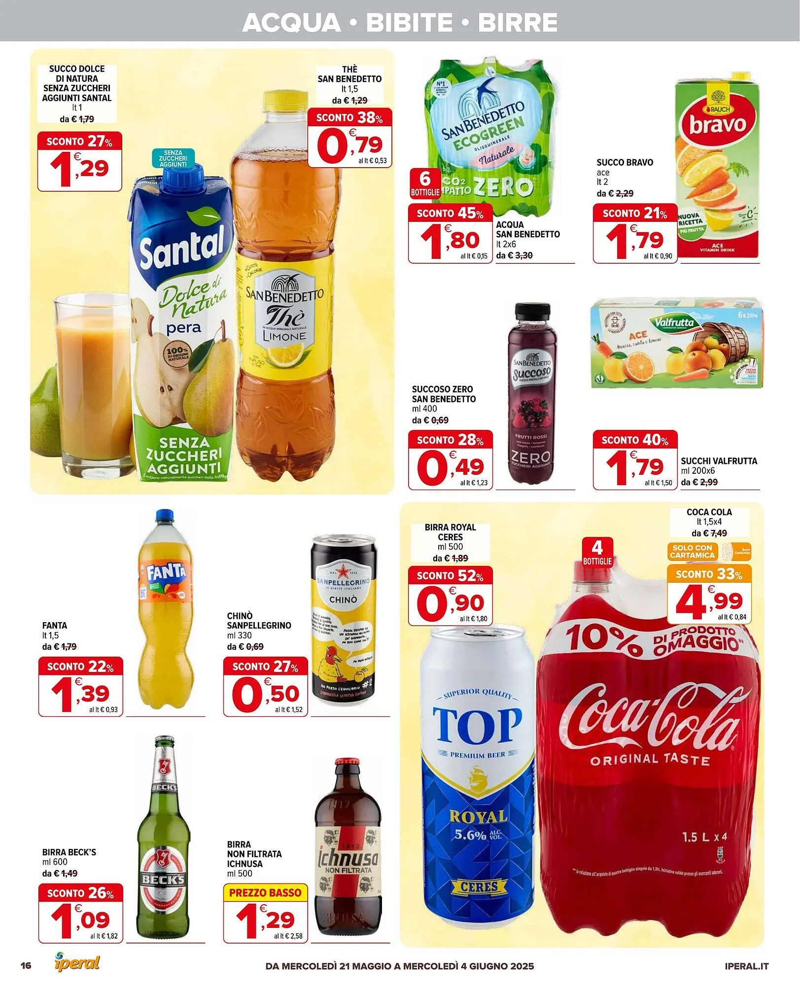 Volantino Iperal da 21 maggio a 4 giugno di 2025 - Pagina del volantino 16