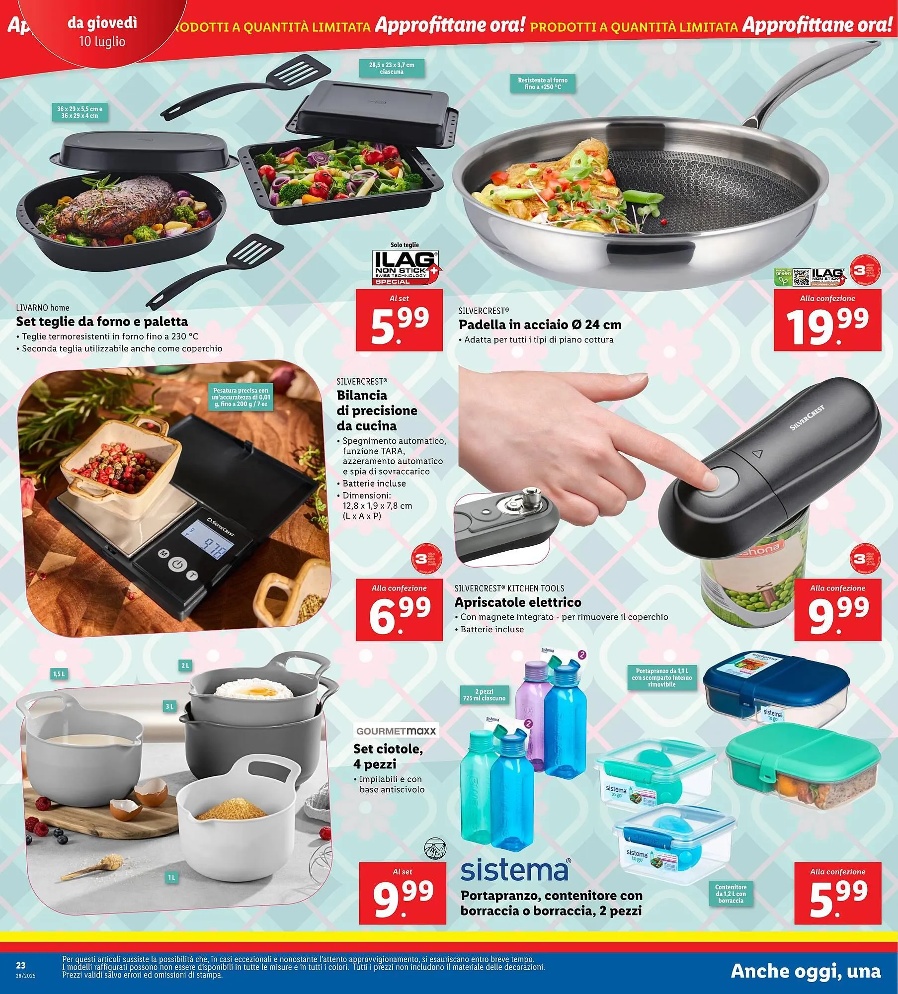 Volantino Lidl da 7 luglio a 13 luglio di 2025 - Pagina del volantino 32