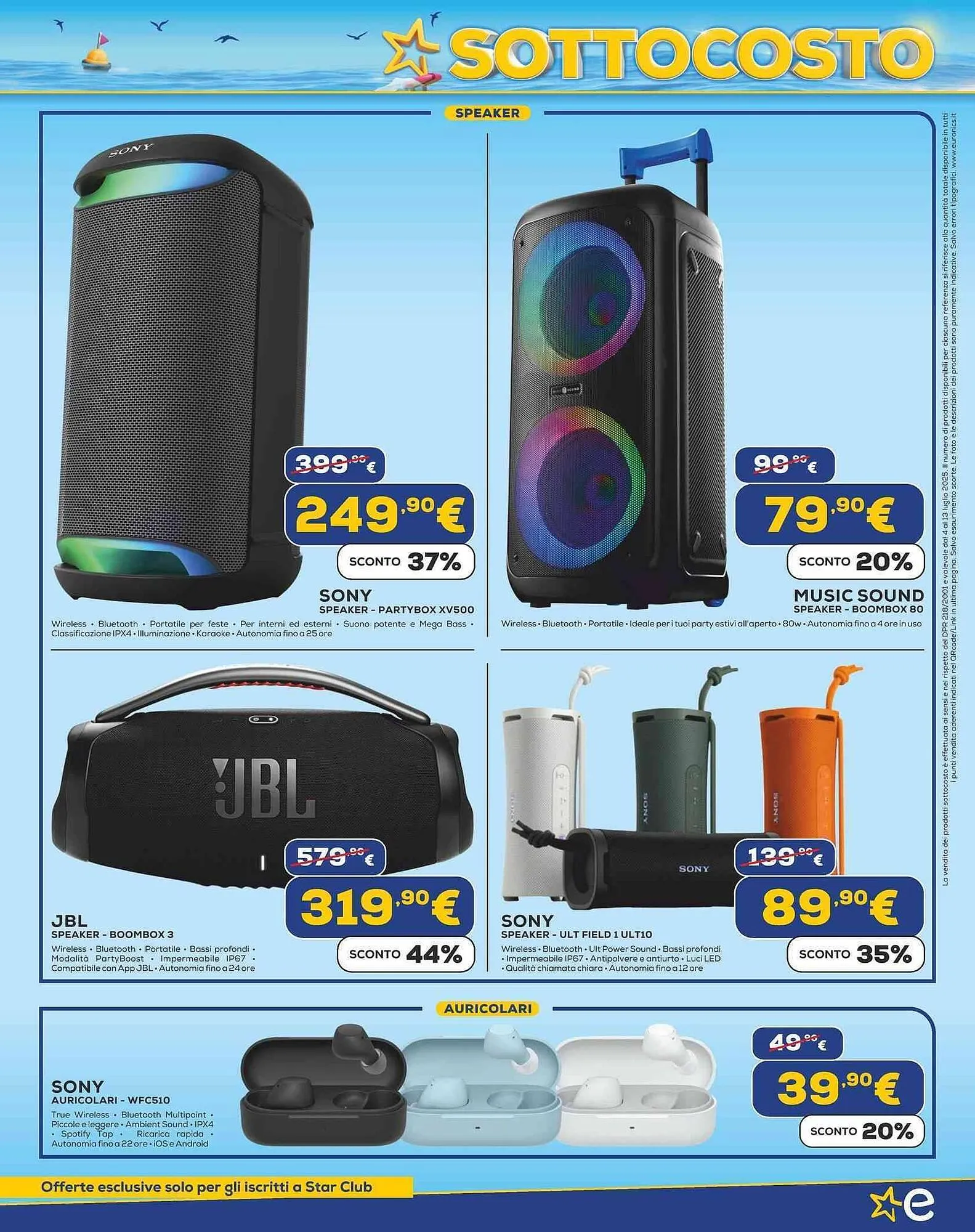 Volantino Euronics da 4 luglio a 16 luglio di 2025 - Pagina del volantino 19