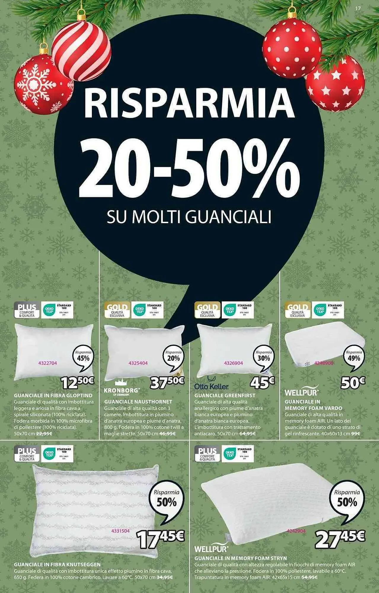 Volantino JYSK da 27 novembre a 4 gennaio di 2024 - Pagina del volantino 17