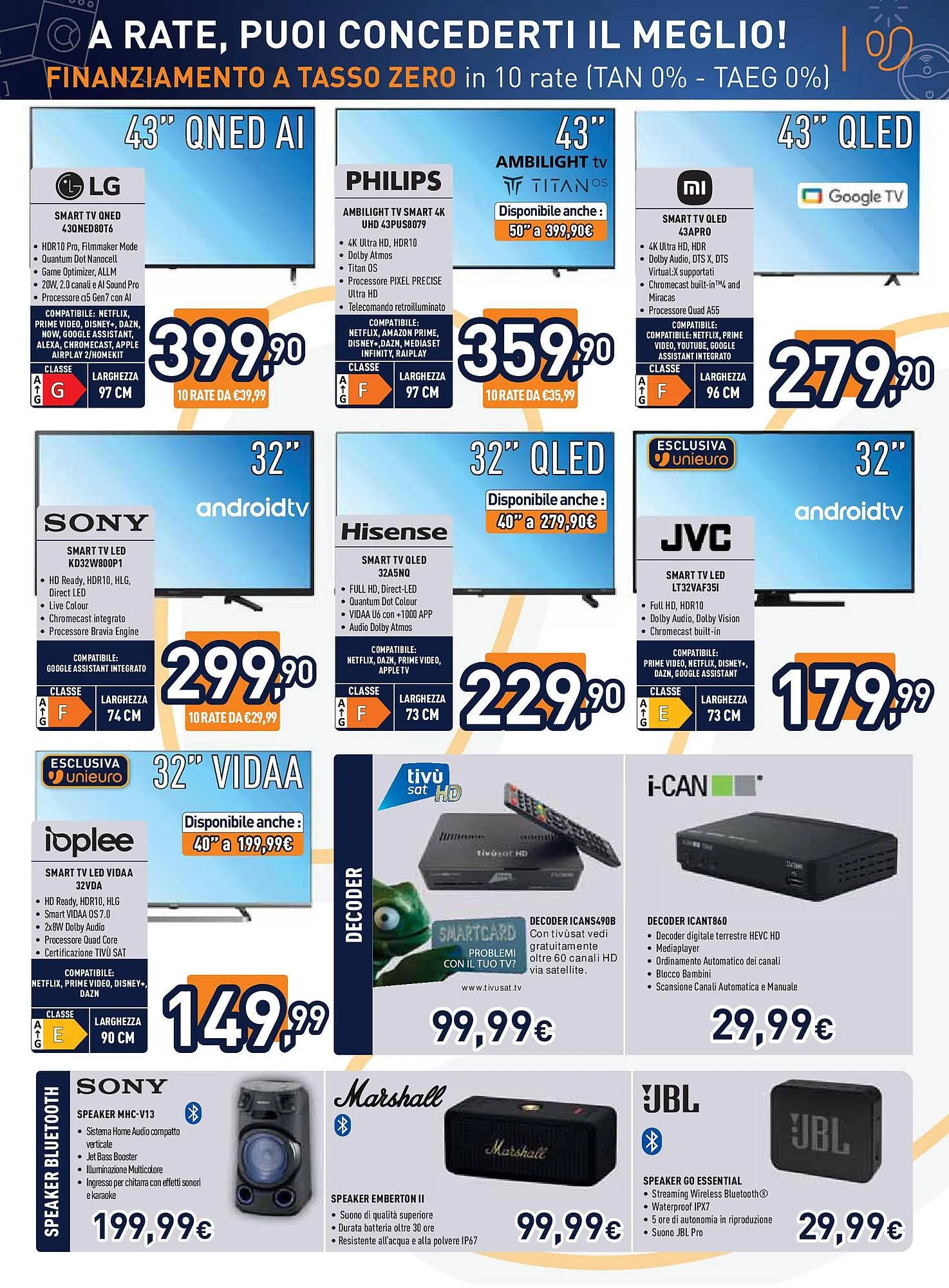 Volantino Unieuro da 28 febbraio a 19 marzo di 2025 - Pagina del volantino 19