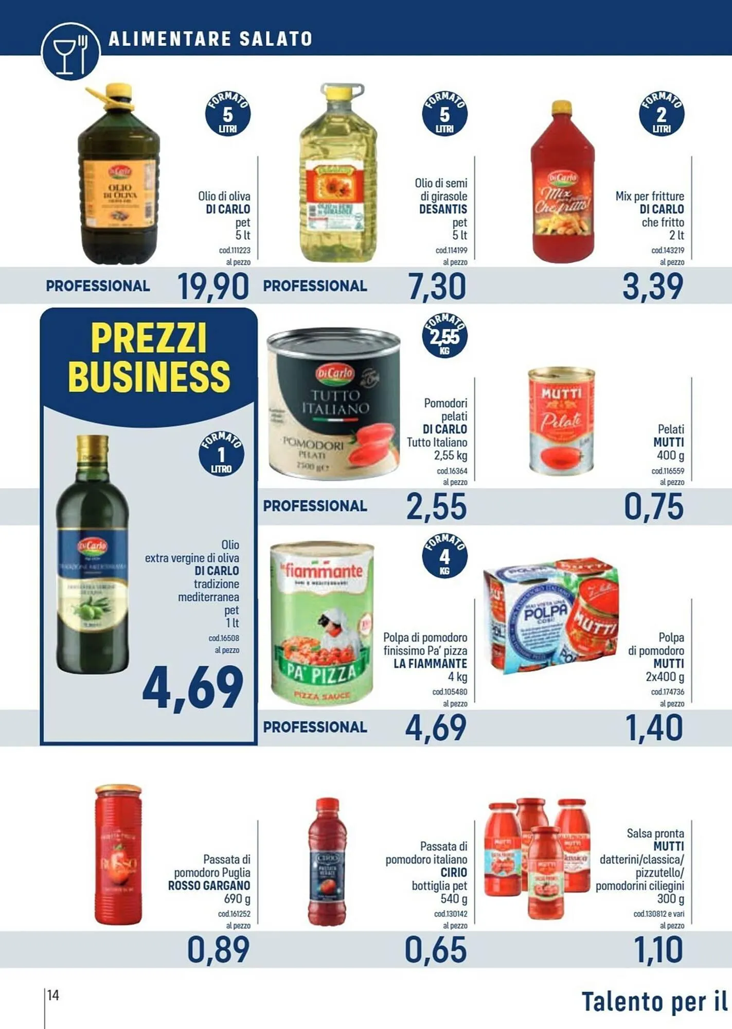 Volantino Talento Professional Store da 30 giugno a 13 luglio di 2025 - Pagina del volantino 14