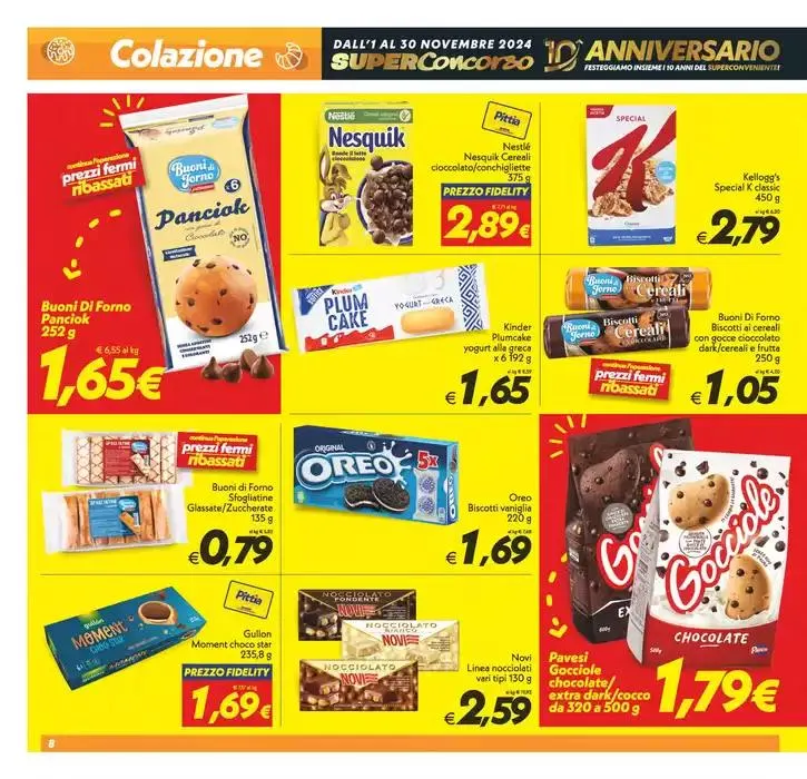 Anniversario festeggiamo insieme da 26 novembre a 5 dicembre di 2024 - Pagina del volantino 8