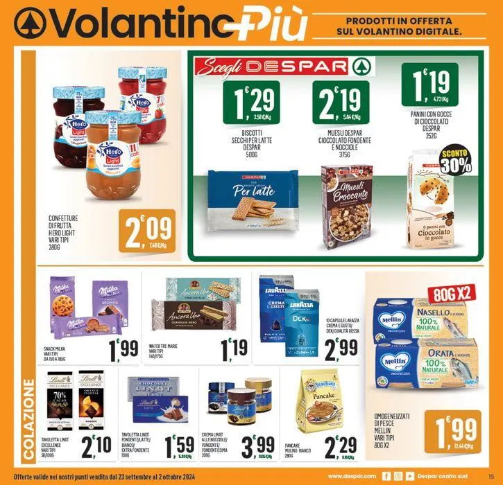 Risparmia con noi! da 23 settembre a 2 ottobre di 2024 - Pagina del volantino 14