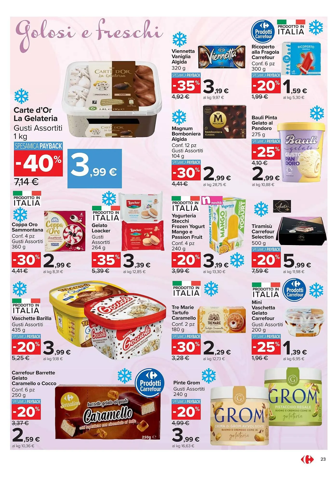 Volantino Carrefour Market da 16 maggio a 28 maggio di 2025 - Pagina del volantino 23