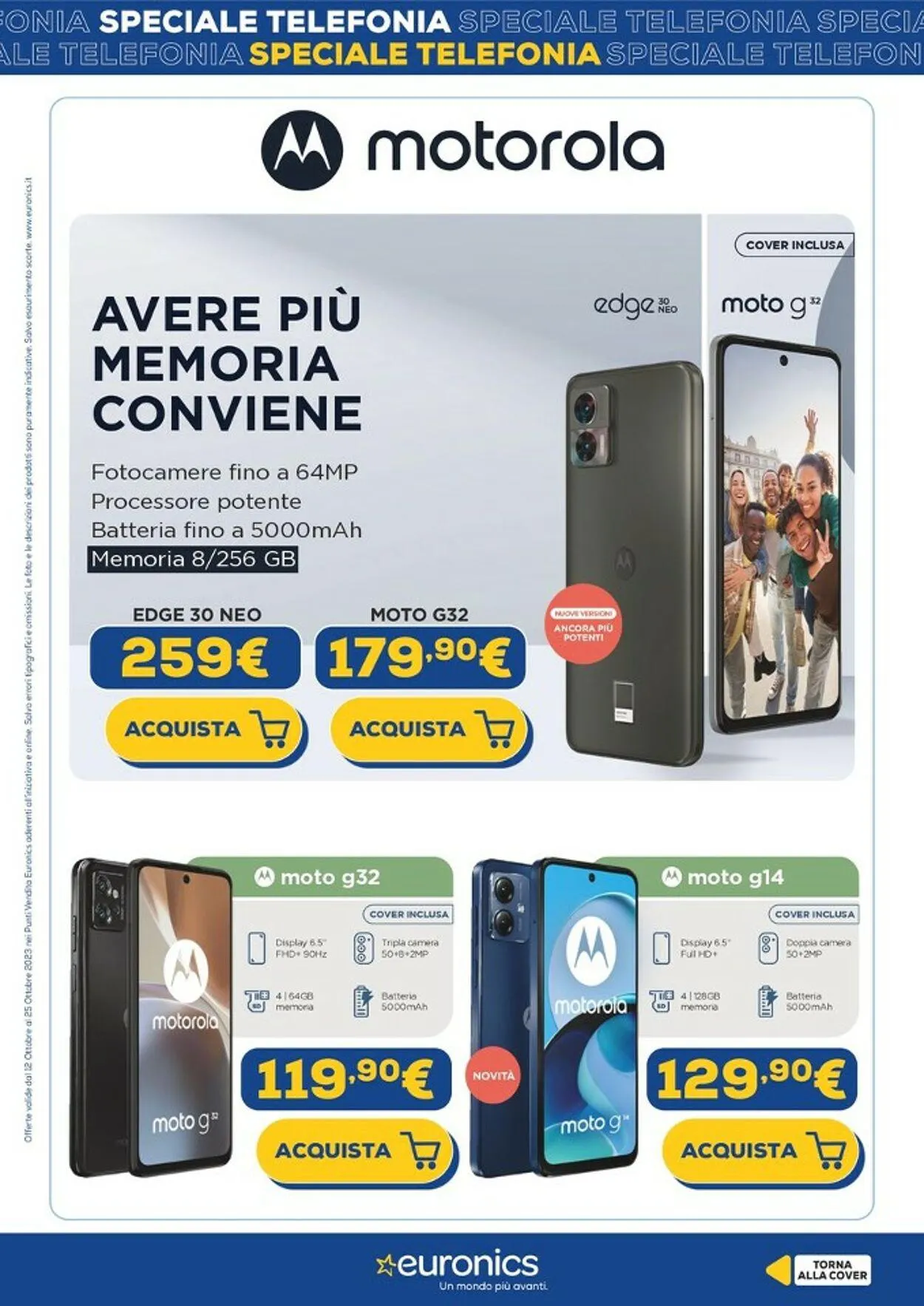 Euronics Volantino attuale da 16 ottobre a 31 dicembre di 2023 - Pagina del volantino 7