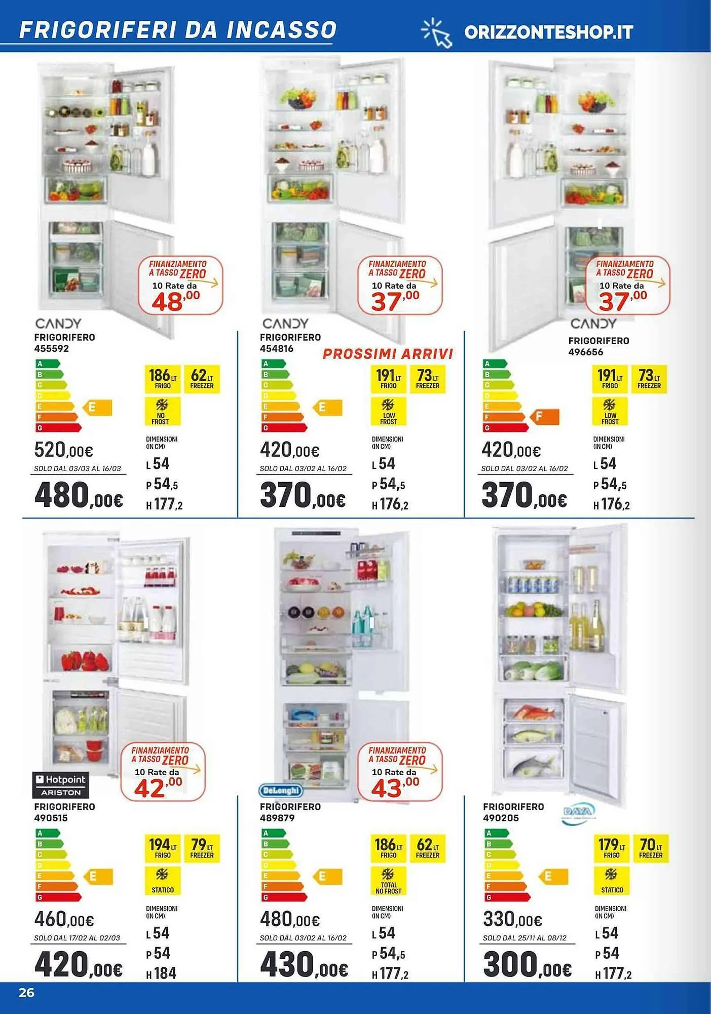 Volantino Orizzonte da 11 febbraio a 30 aprile di 2025 - Pagina del volantino 26