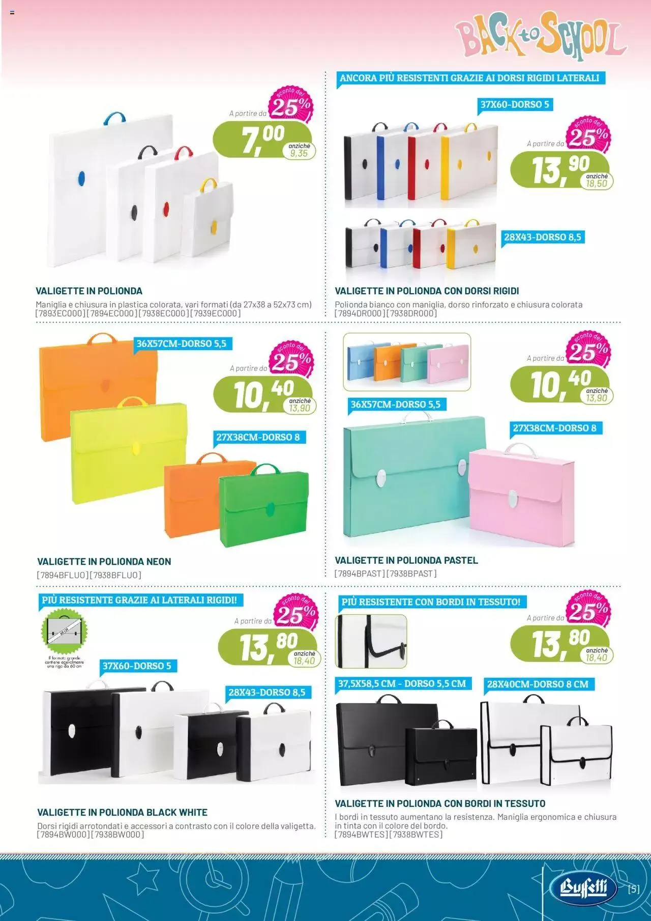 Volantino Buffetti da 1 luglio a 30 settembre di 2024 - Pagina del volantino 5