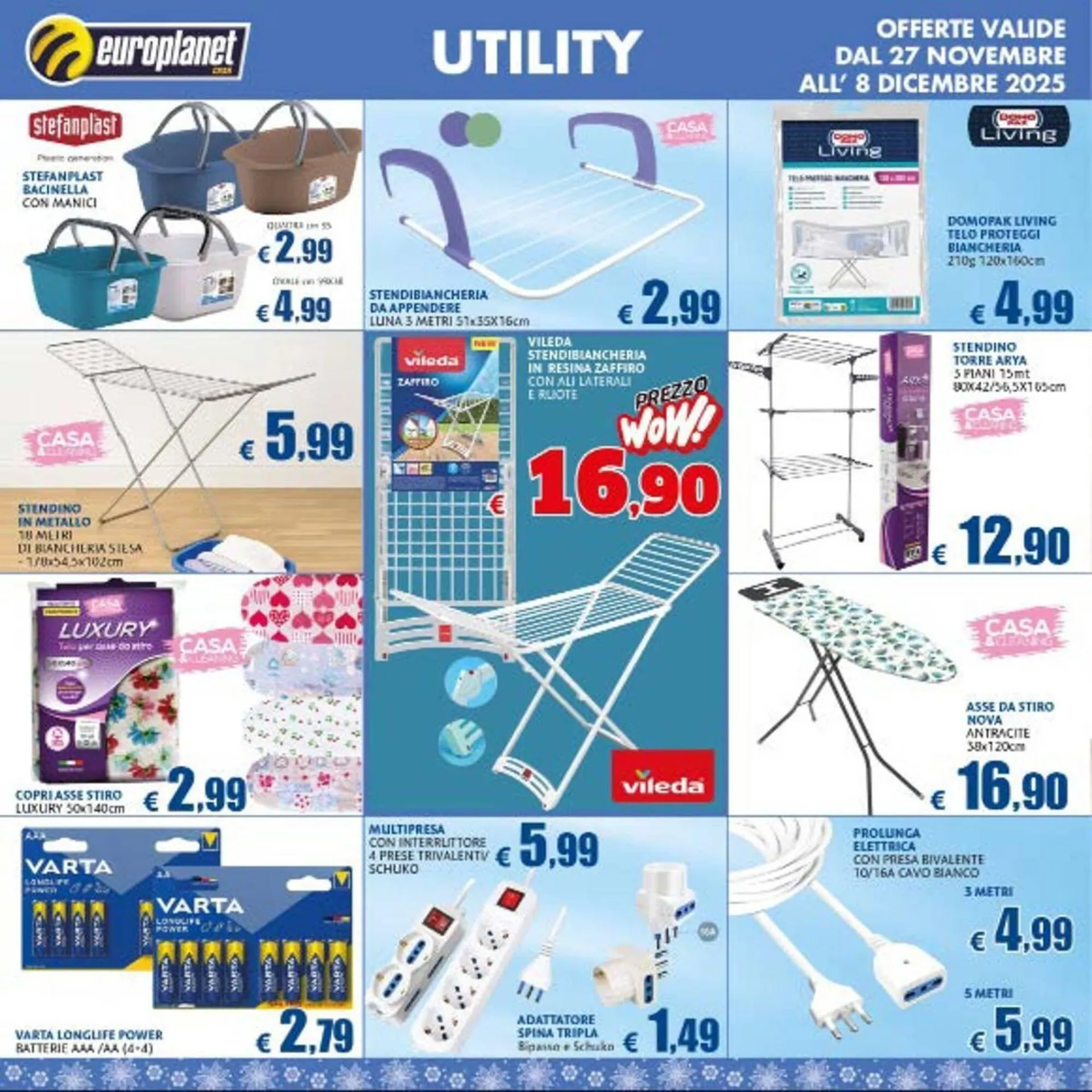 Volantino Europlanet Casa da 2 dicembre a 8 dicembre di 2025 - Pagina del volantino 18