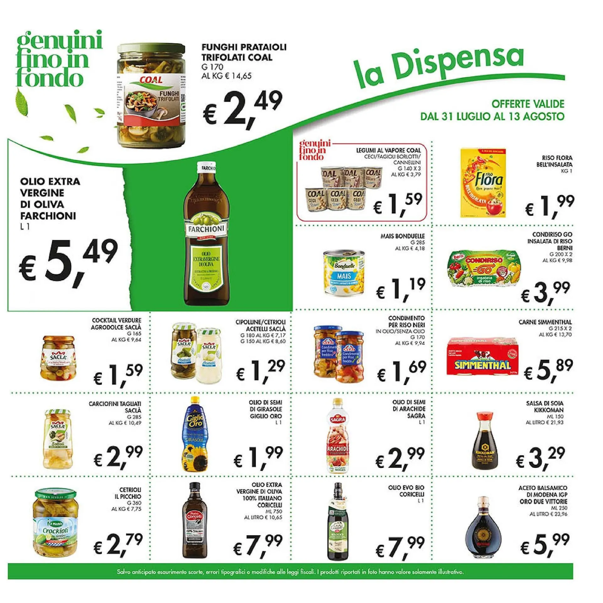 Volantino Coal da 31 luglio a 13 agosto di 2025 - Pagina del volantino 21