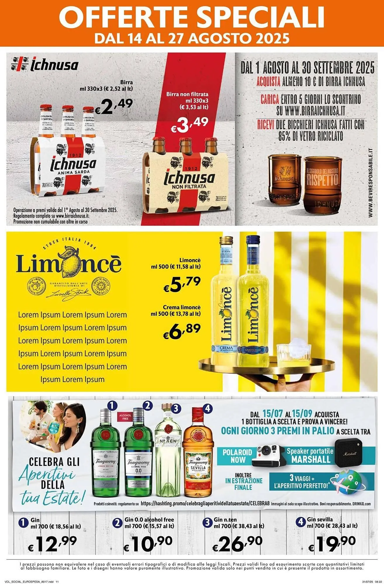 Volantino Eurospesa da 14 agosto a 27 agosto di 2025 - Pagina del volantino 11