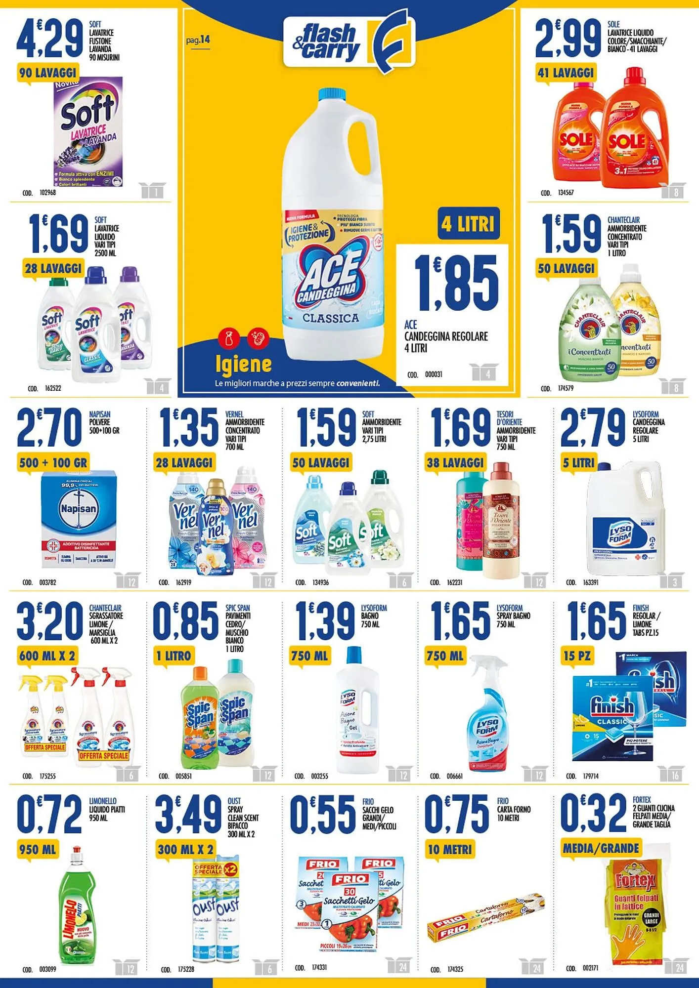 Volantino Flash & Carry da 4 gennaio a 28 gennaio di 2024 - Pagina del volantino 14