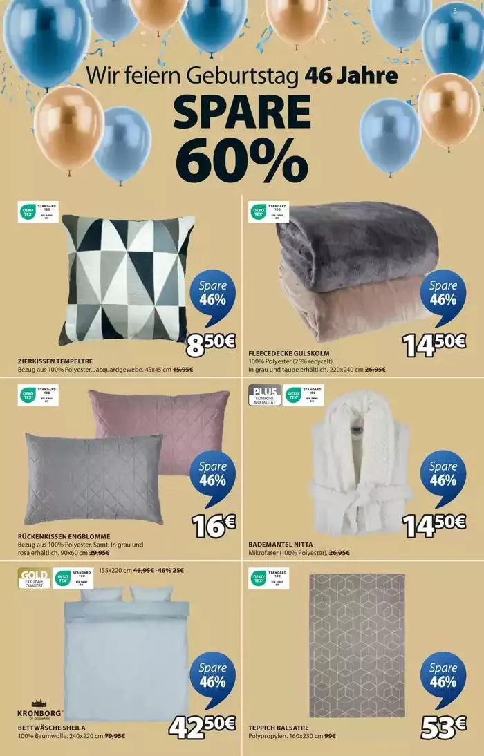 Wir feiern Geburtstag 46 Jahre! da 20 marzo a 30 aprile di 2025 - Pagina del volantino 3