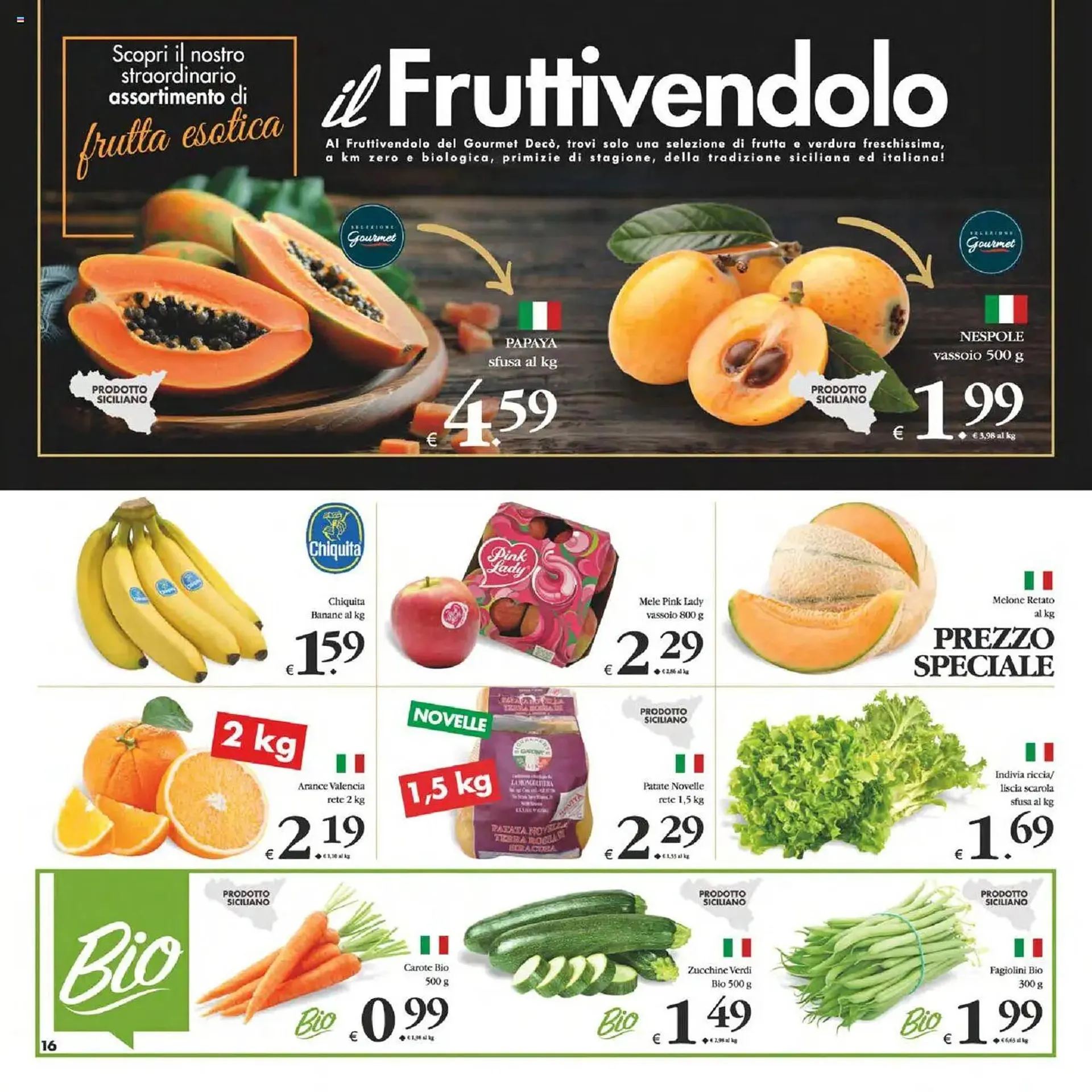 Volantino Gourmet Déco da 2 maggio a 12 maggio di 2025 - Pagina del volantino 16