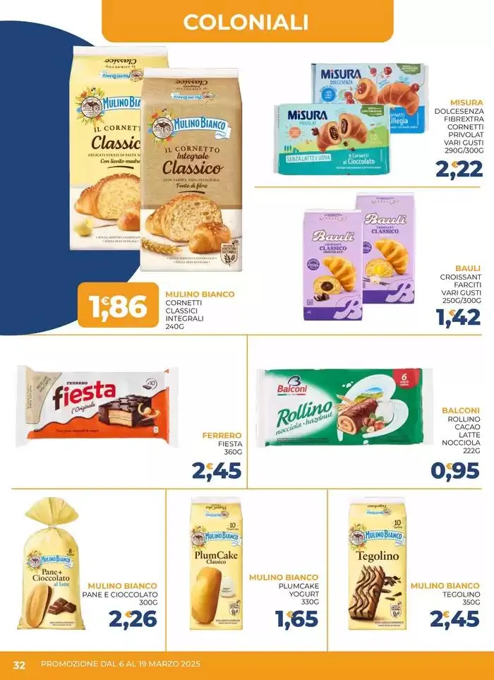 Promozione dal 6 al 19 marzo da 6 marzo a 19 marzo di 2025 - Pagina del volantino 32