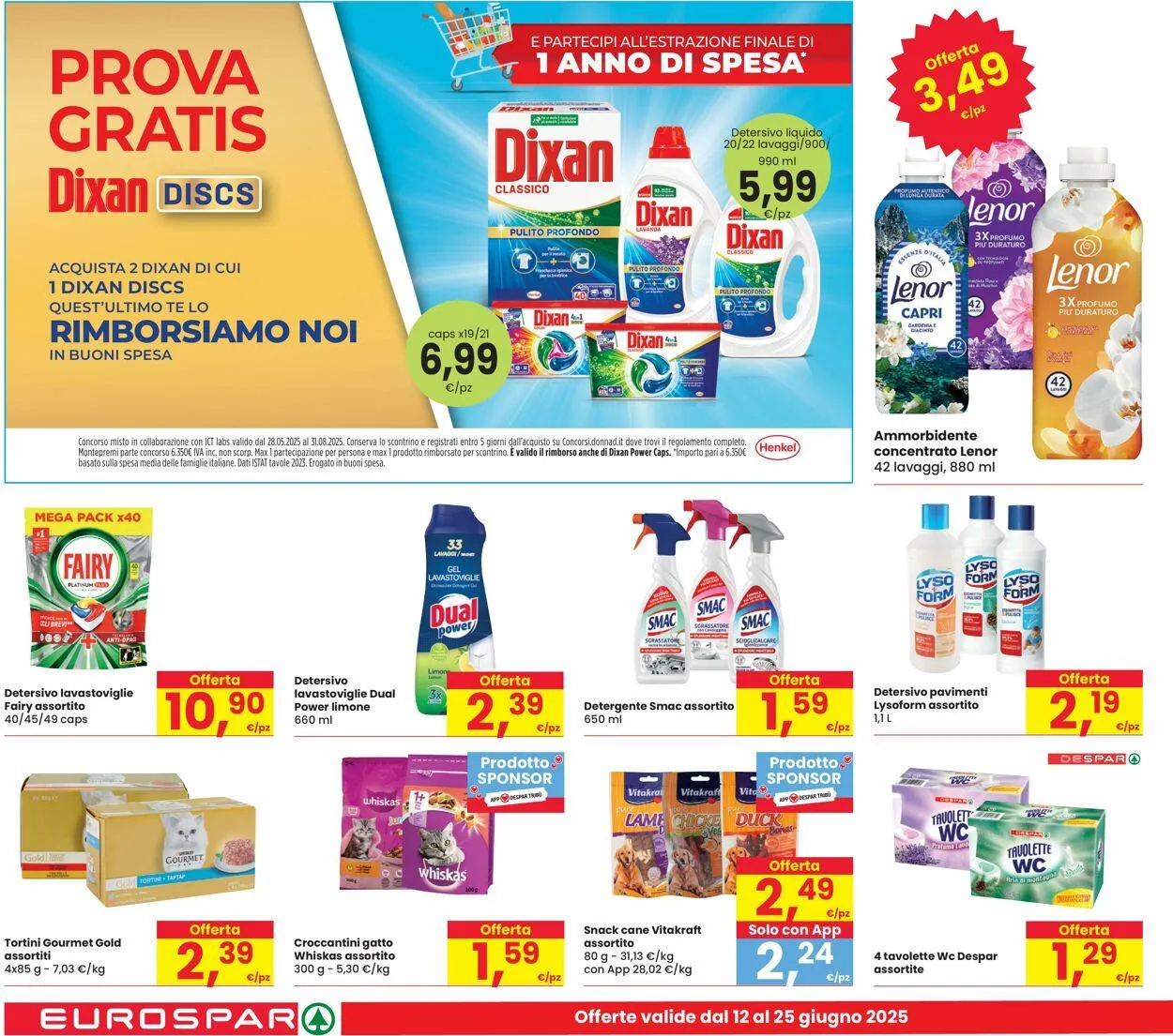 Eurospar Volantino attuale da 12 giugno a 25 giugno di 2025 - Pagina del volantino 22