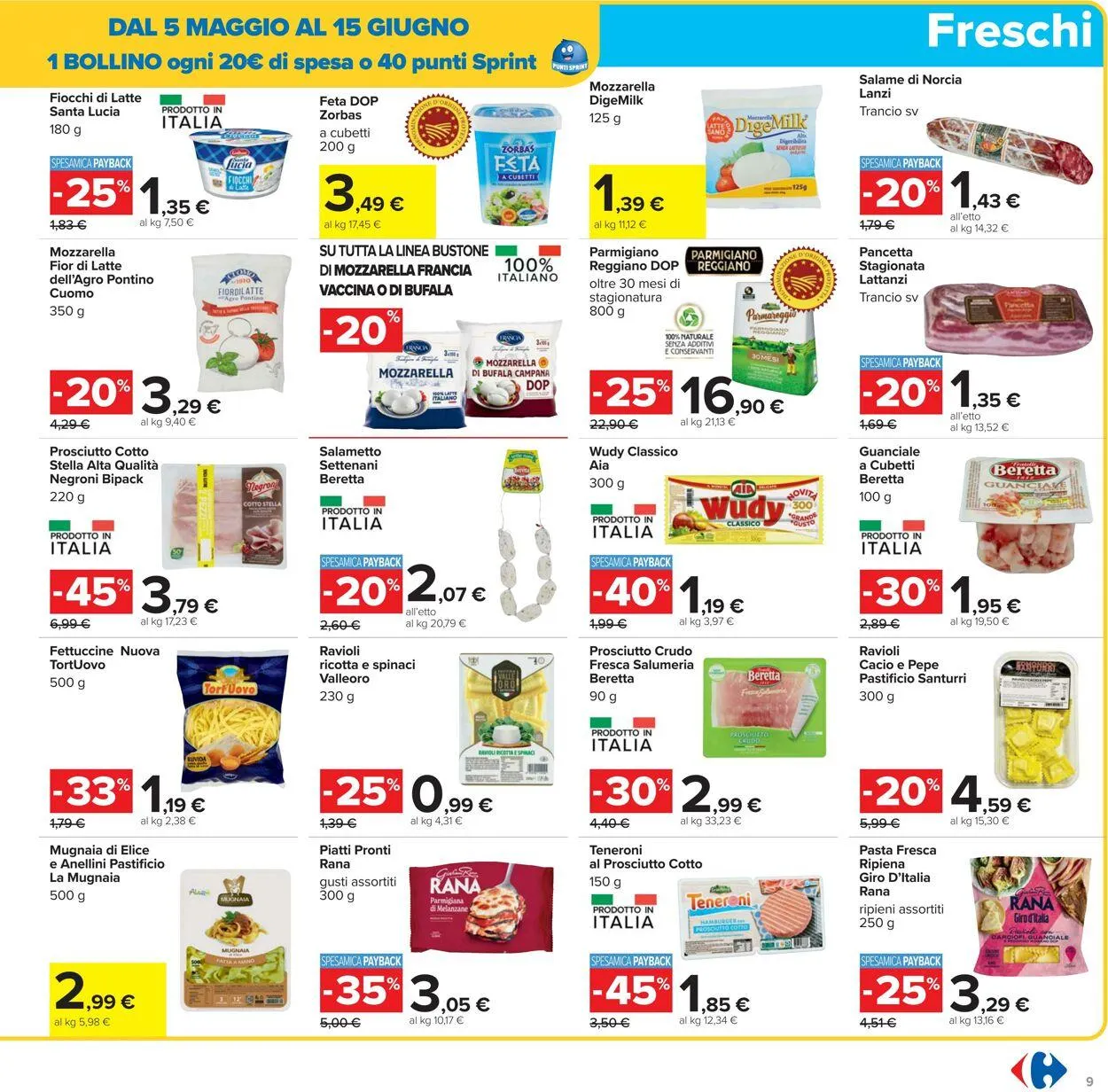 Carrefour Volantino attuale da 16 maggio a 28 maggio di 2025 - Pagina del volantino 9