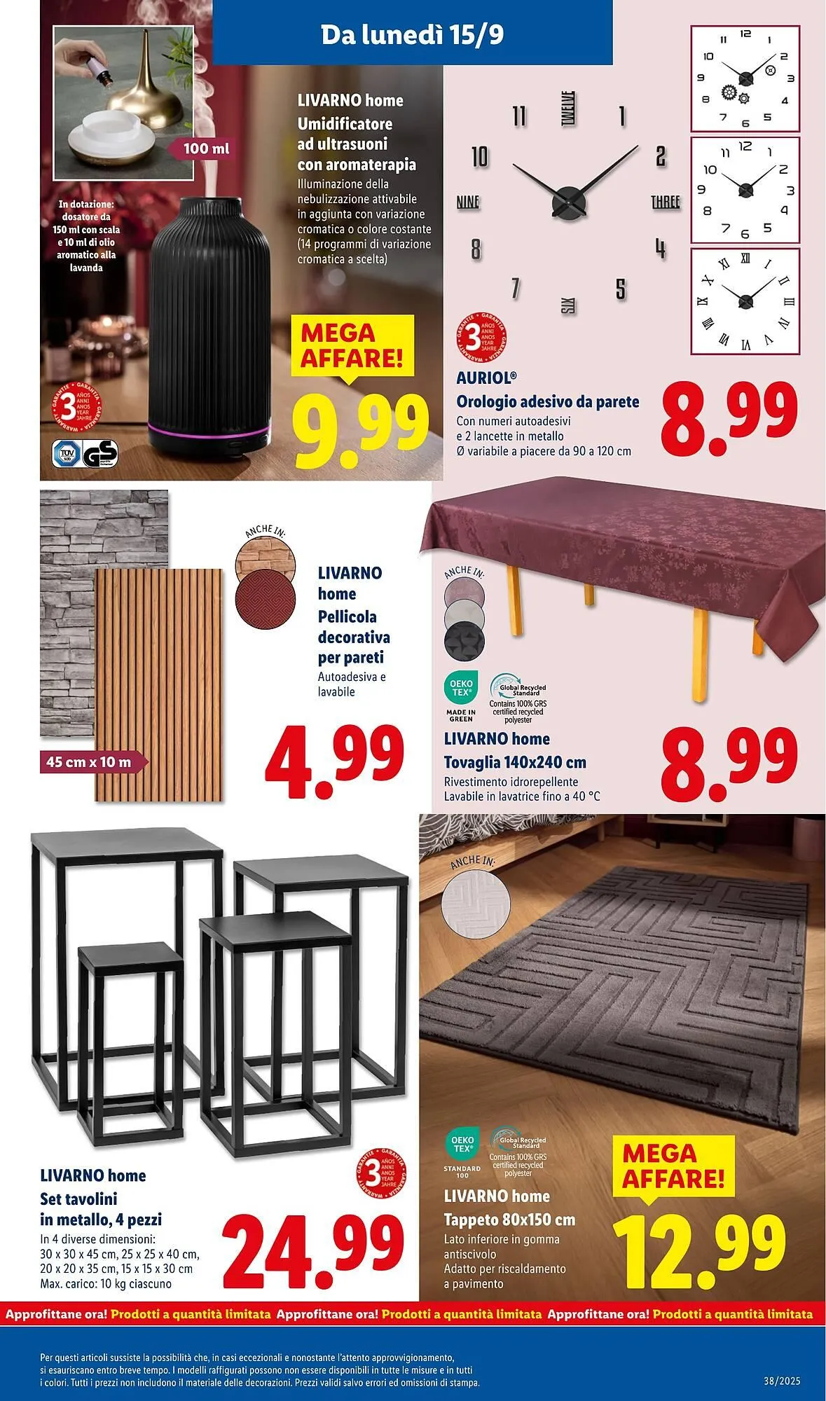 Volantino Lidl da 15 settembre a 21 settembre di 2025 - Pagina del volantino 37