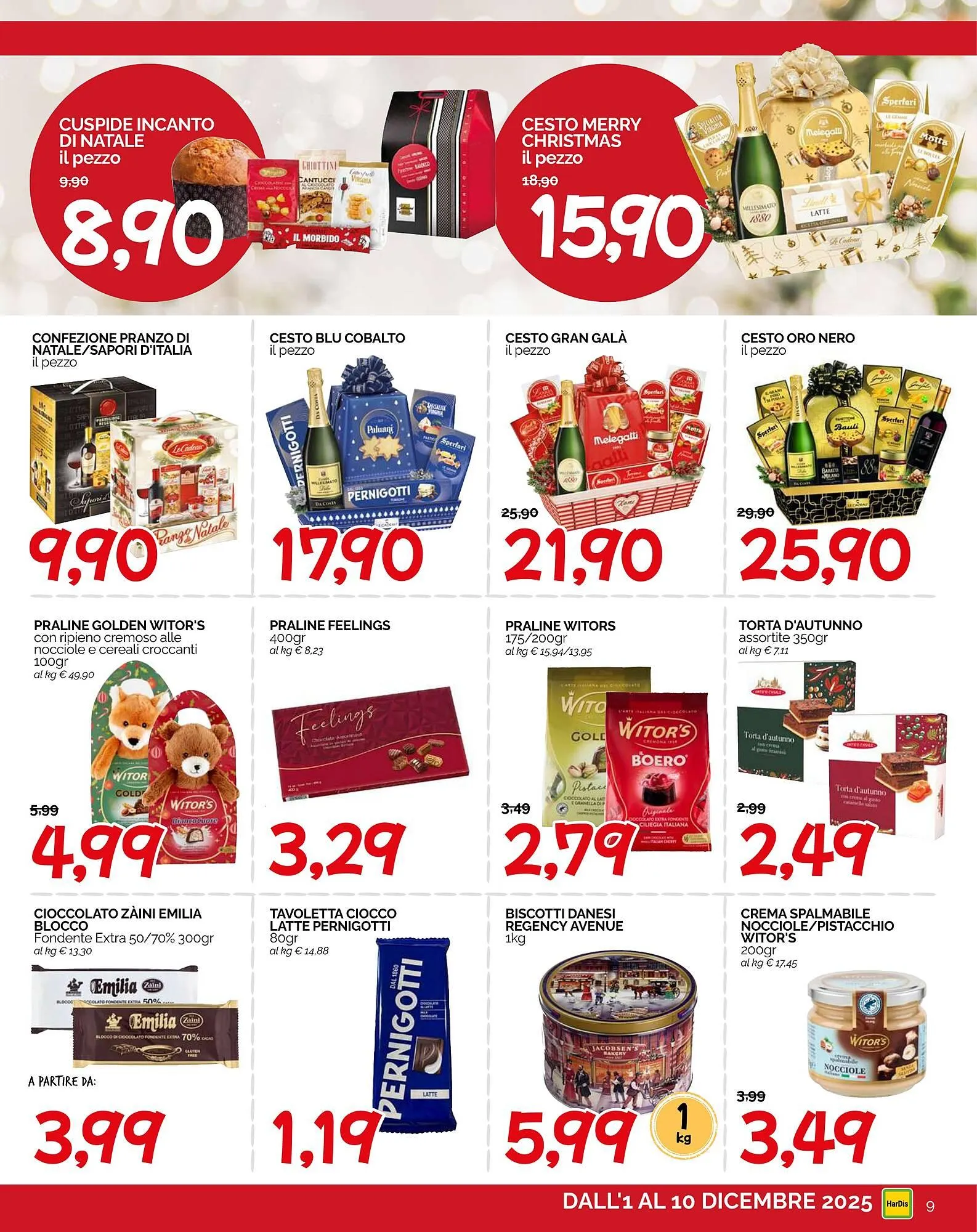 Volantino Hardis da 1 dicembre a 10 dicembre di 2025 - Pagina del volantino 9