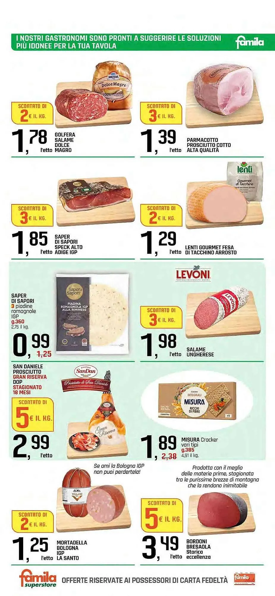 Volantino Famila Superstore da 7 agosto a 16 agosto di 2025 - Pagina del volantino 6
