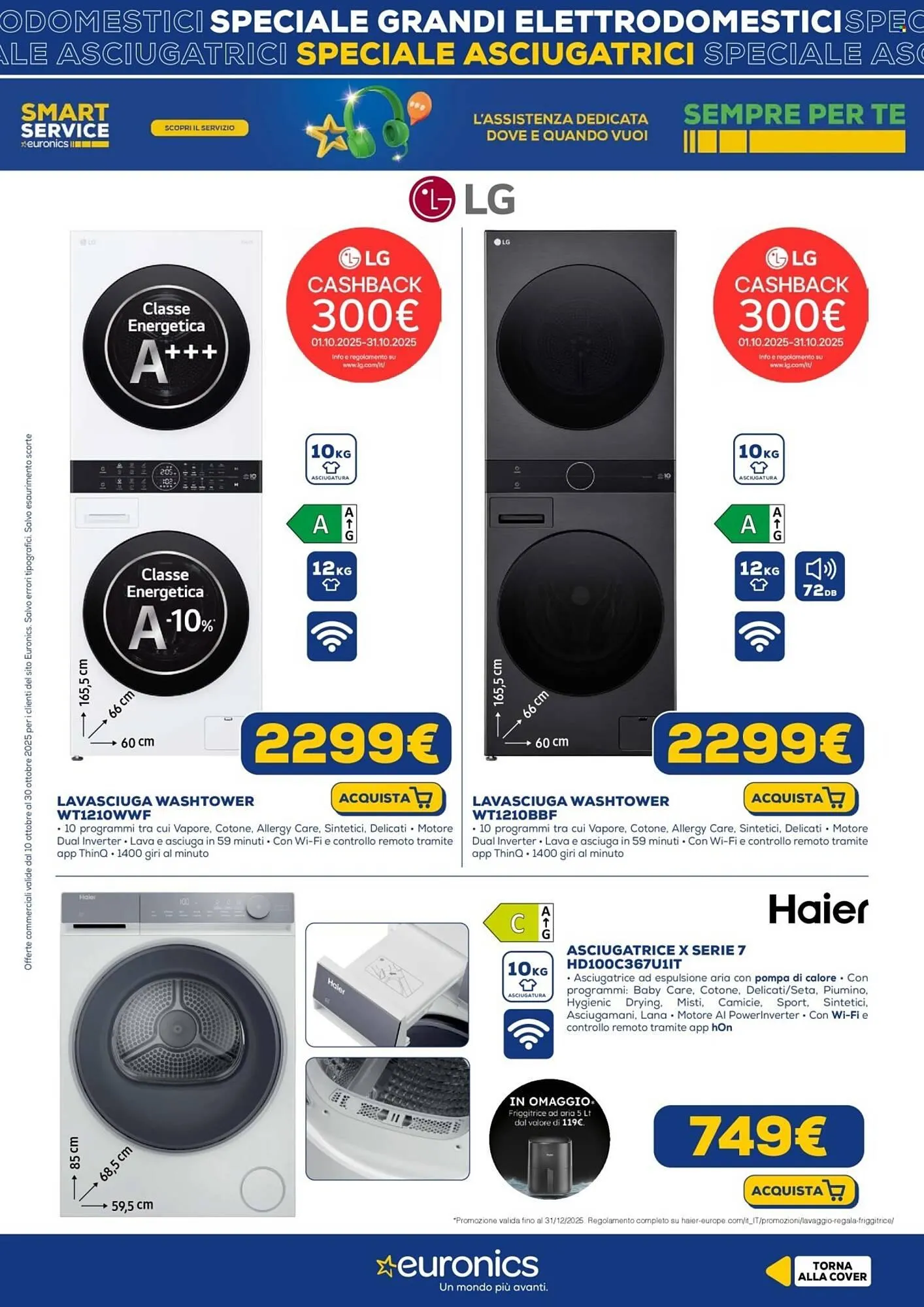 Volantino Euronics da 10 ottobre a 30 ottobre di 2025 - Pagina del volantino 6