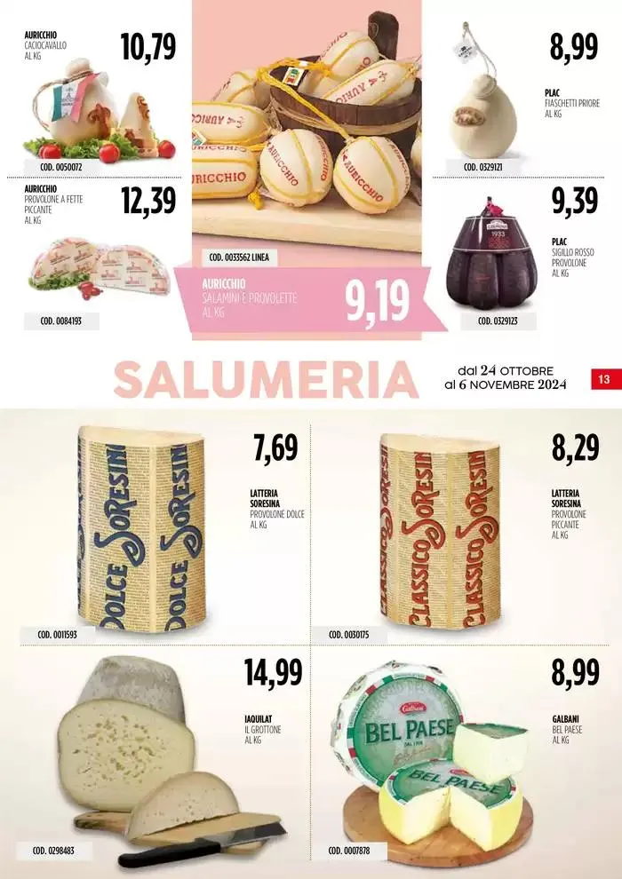Offerte Carico Cash & Carry da 24 ottobre a 6 novembre di 2024 - Pagina del volantino 13