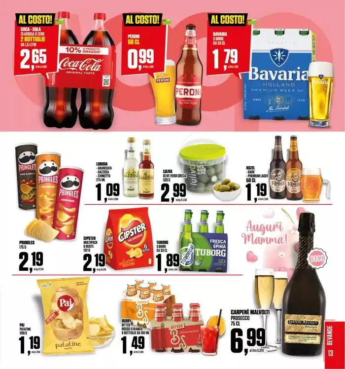 Al costo! da 8 maggio a 18 maggio di 2025 - Pagina del volantino 13