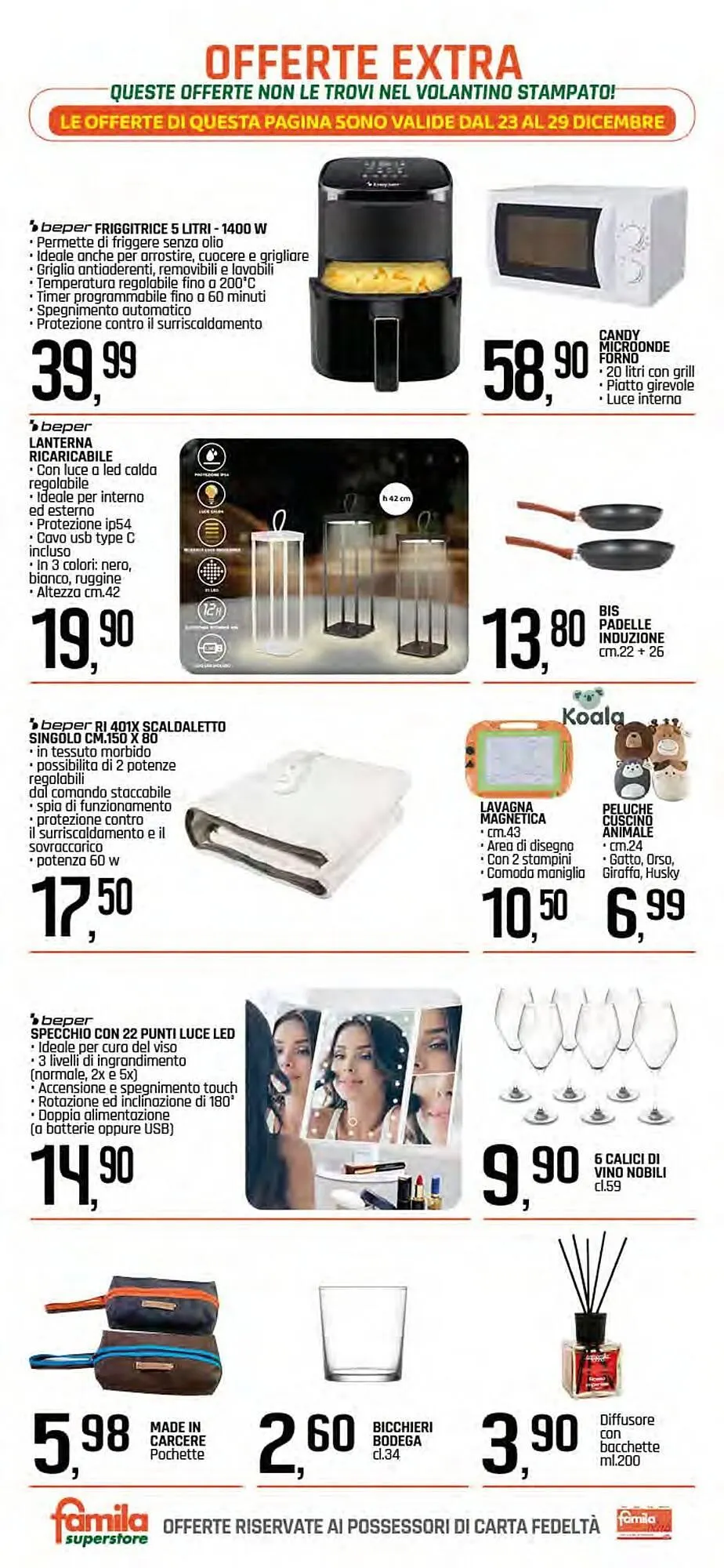Volantino Famila Superstore da 23 dicembre a 29 dicembre di 2025 - Pagina del volantino 21