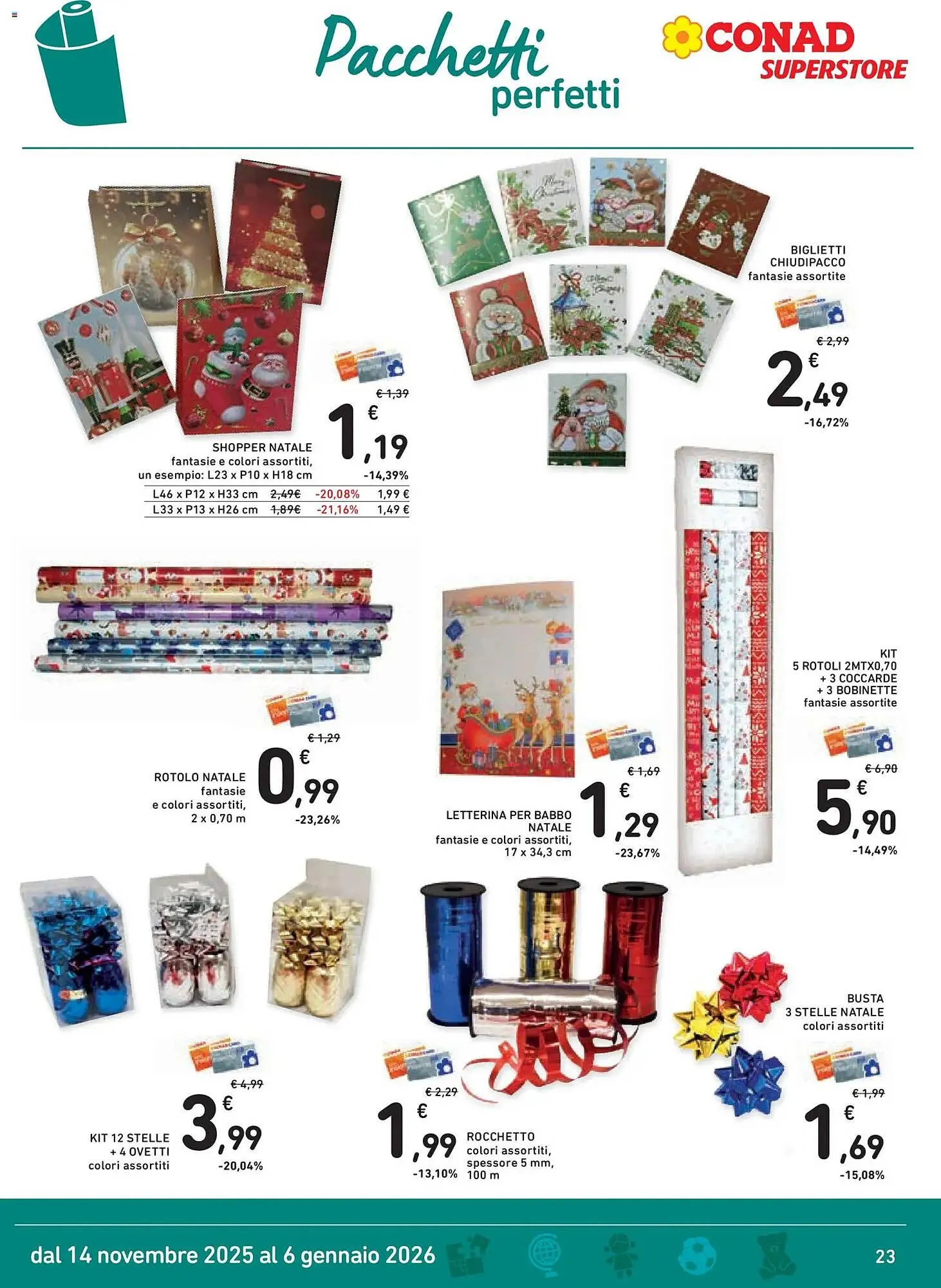 Volantino Conad da 14 novembre a 6 gennaio di 2026 - Pagina del volantino 23